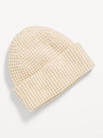 Unisex Waffle-Knit Beanie for Toddler