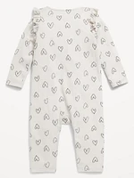 Ruffle-Trim Jumpsuit for Baby