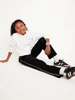 High-Waisted Dynamic Fleece Track Pants for Girls