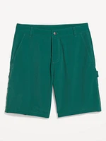 Loose Tech Carpenter Shorts -- 9-inch inseam