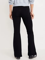 High-Waisted Fleece-Lined Flare Leggings