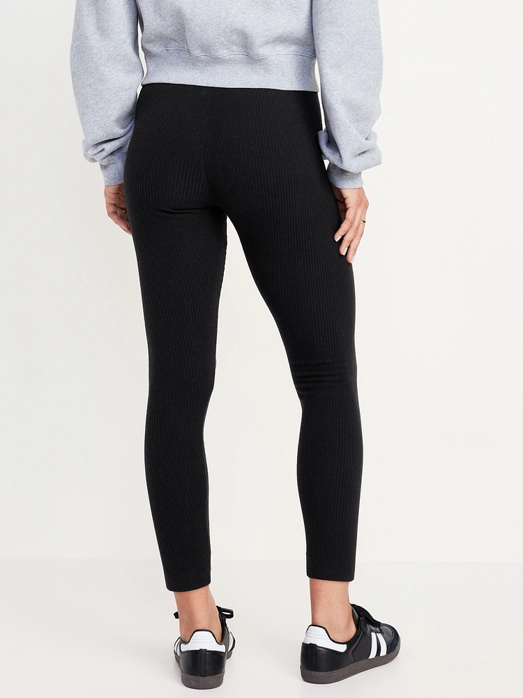 High-Waisted Brushed Leggings