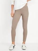 High-Waisted Cozy Ribbed Leggings