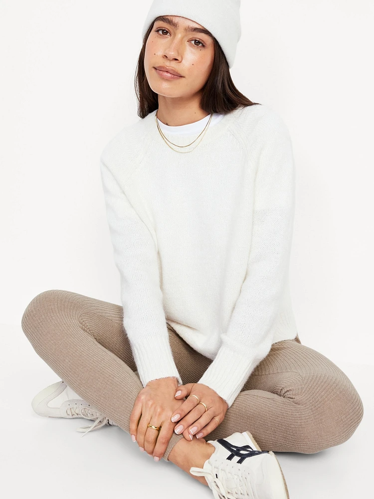 High-Waisted Cozy Ribbed Leggings