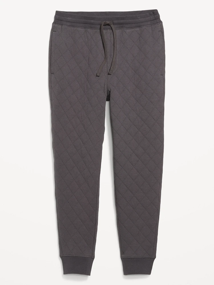 Loose Quilted Fleece Joggers