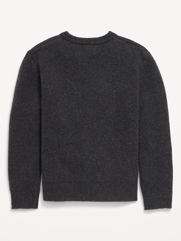 Crew-Neck Sweater for Boys