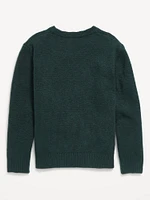 SoSoft Crew-Neck Printed Sweater for Boys