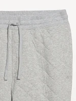 Loose Quilted Fleece Joggers