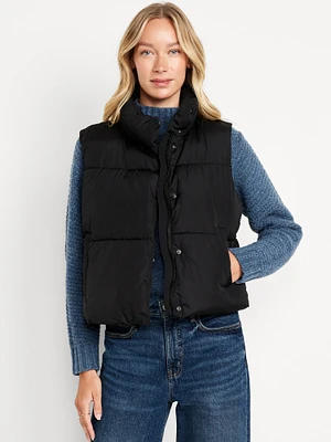 Quilted Puffer Vest