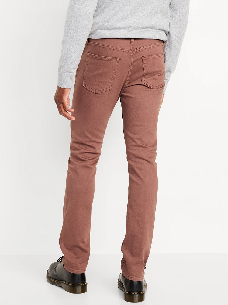 Slim Five-Pocket Pants