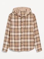 Hooded Flannel Shirt