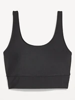 Matte Longline Swim Top