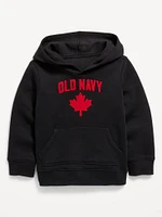 Unisex Canada Logo-Graphic Pullover Hoodie for Toddler