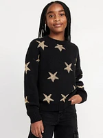 SoSoft Shaker-Stitch Sweater for Girls