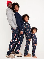 Mid-Rise Flannel Pajama Pants