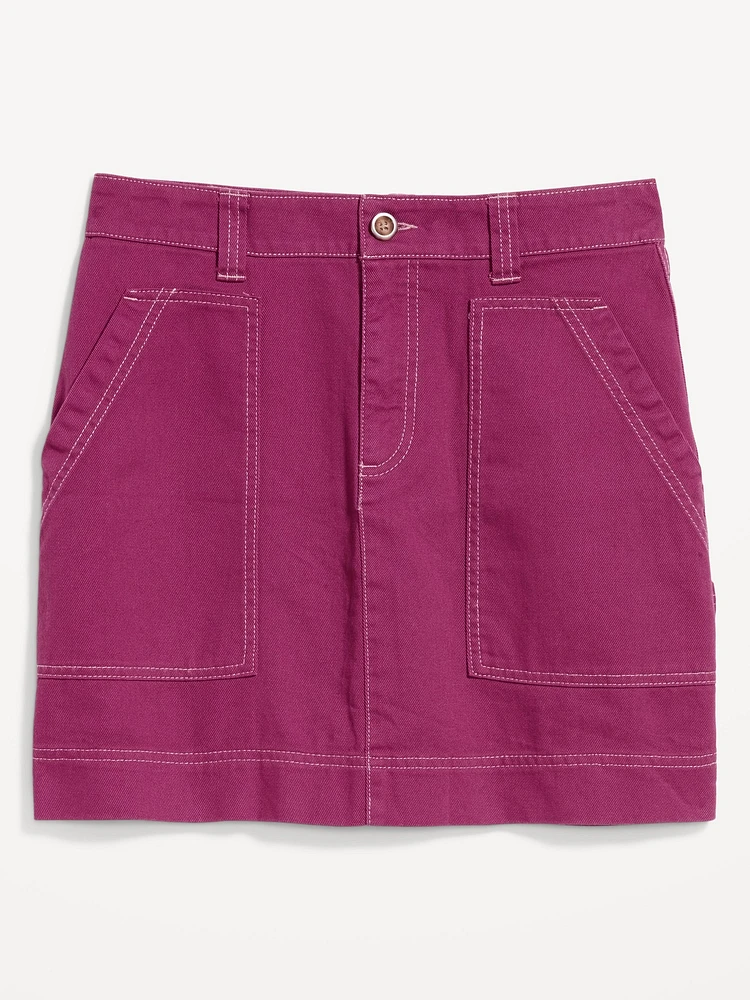 Utility Mini Skirt