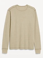 Waffle-Knit T-Shirt