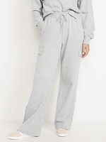 Extra High-Waisted SoComfy Cargo Wide-Leg Sweatpants