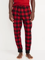 Flannel Pajama Joggers for Men