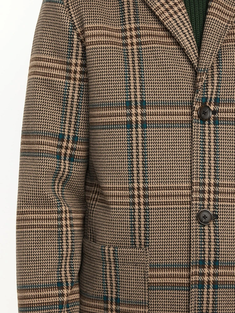 Plaid Topcoat