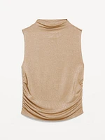 Ruched Shine Top