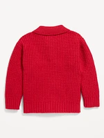 SoSoft Long-Sleeve Collared Sweater for Toddler Boys