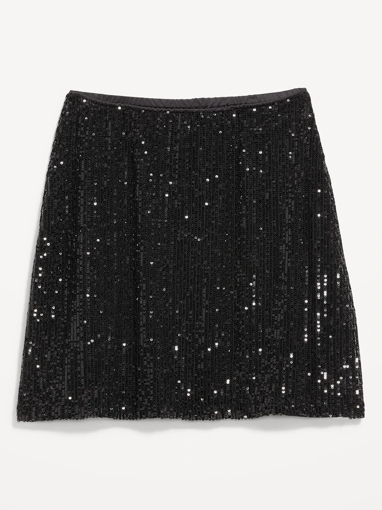 Sequin Mini Skirt