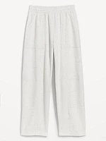 Extra High-Waisted SoComfy Seamed Barrel-Leg Sweatpants