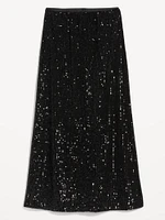 Sequin Maxi Skirt