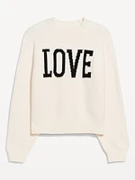 SoSoft Loose Graphic Sweater