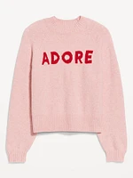 SoSoft Loose Graphic Sweater