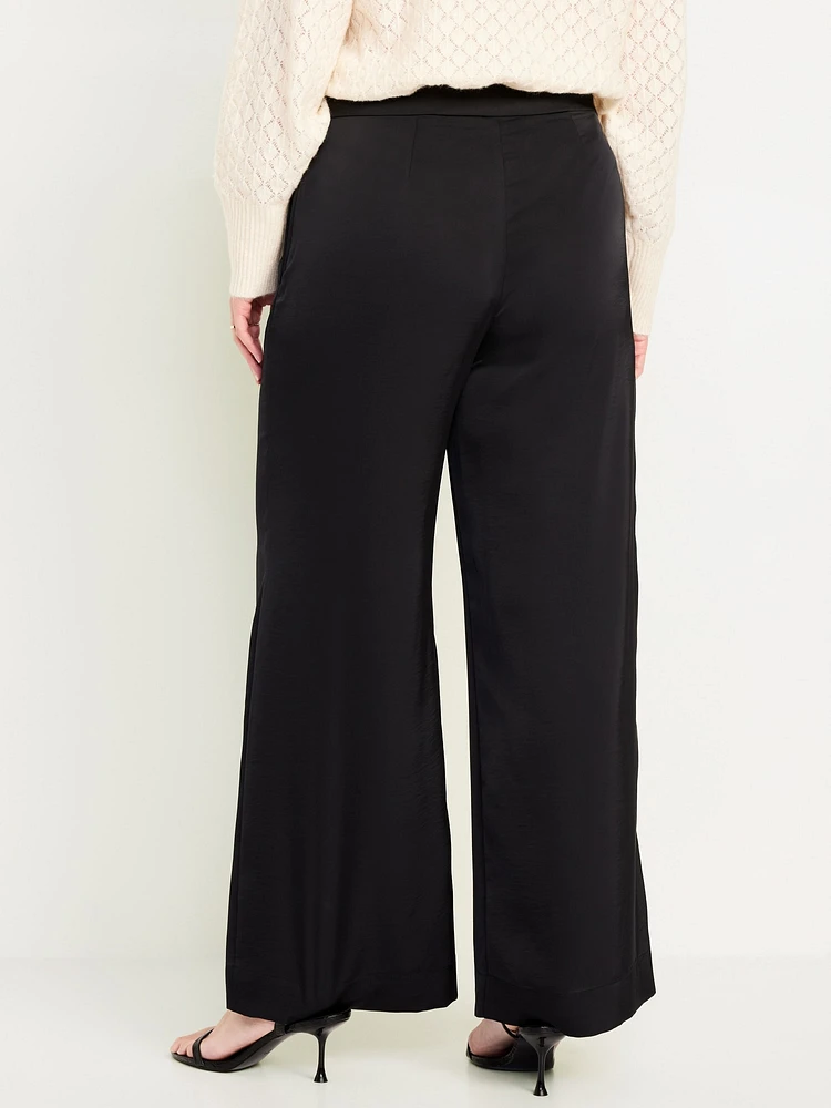 High-Waisted Super Wide-Leg Pants