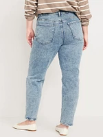 High-Waisted OG Straight Ankle Jeans