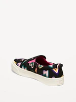 Canvas Slip-On Sneakers for Girls