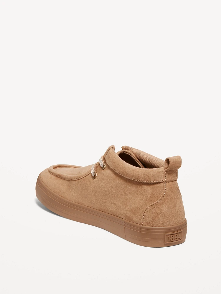 Faux-Suede Deck Boots for Boys