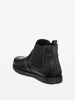 Faux-Leather Boots for Boys