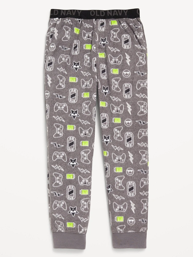 Microfleece Pajama Joggers for Boys