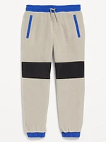 Baggy Microfleece Utility Pocket Sweatpants for Boys