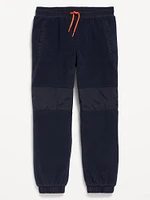 Baggy Microfleece Utility Pocket Sweatpants for Boys