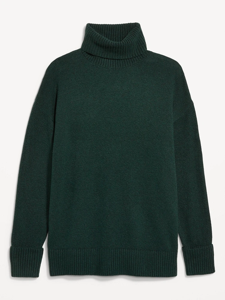 SoSoft Turtleneck Tunic Sweater