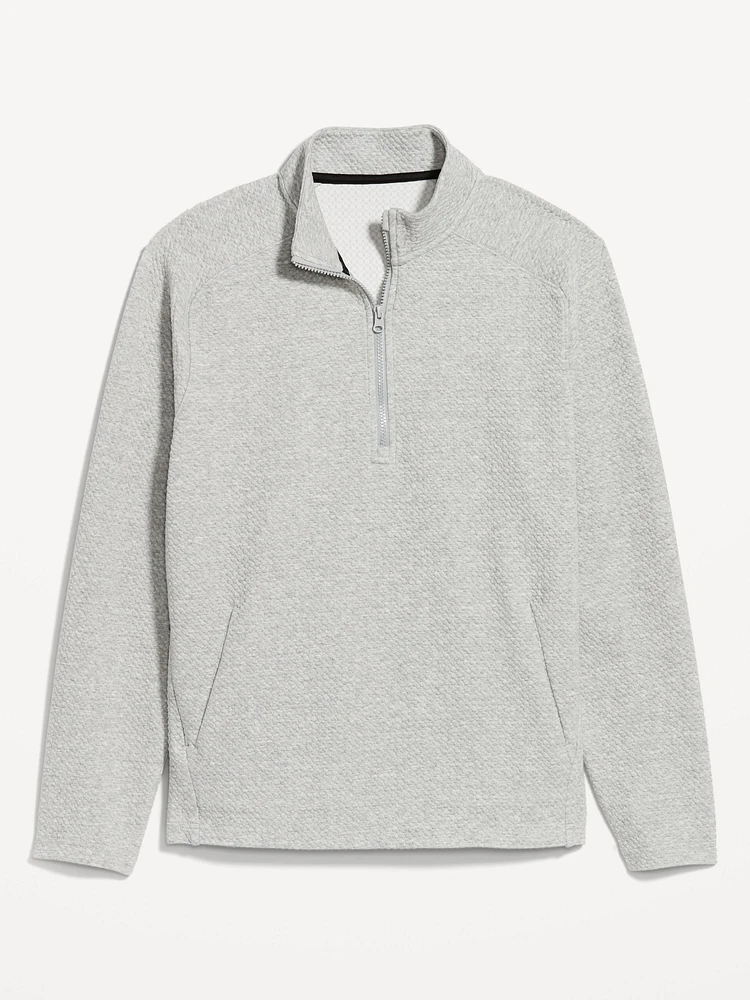 Dynamic Fleece Textured Half Zip