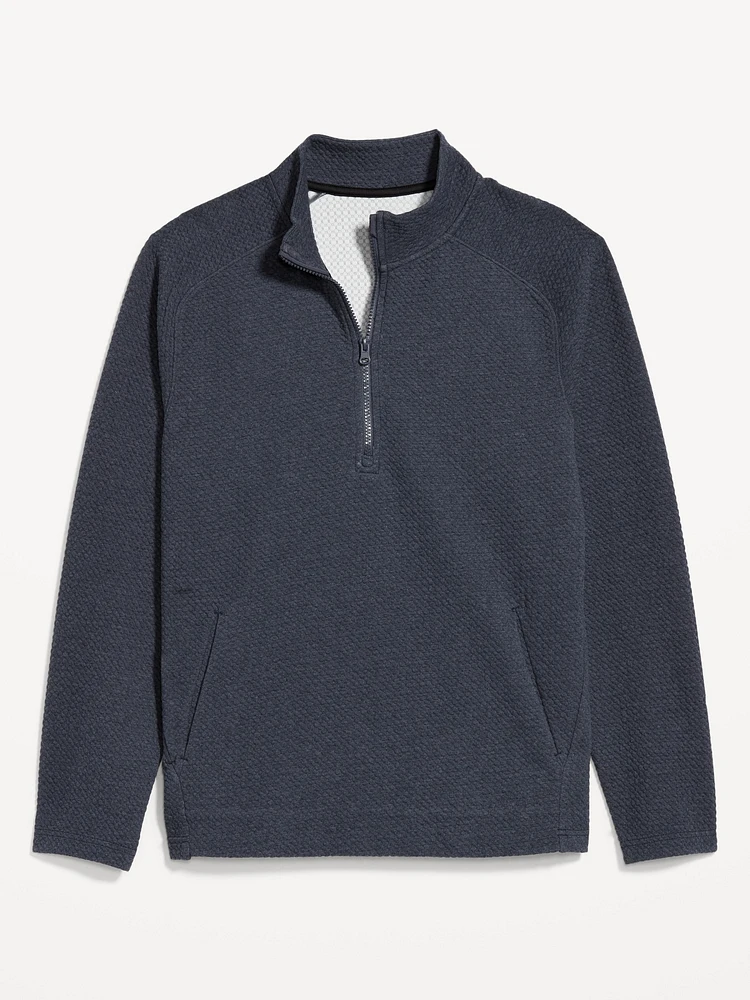 Dynamic Fleece Textured Half Zip