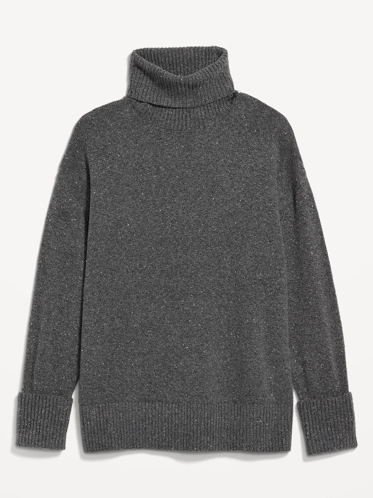 SoSoft Turtleneck Tunic Sweater