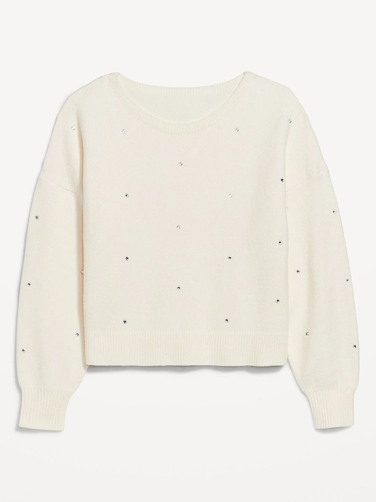 SoSoft Embellished Sweater