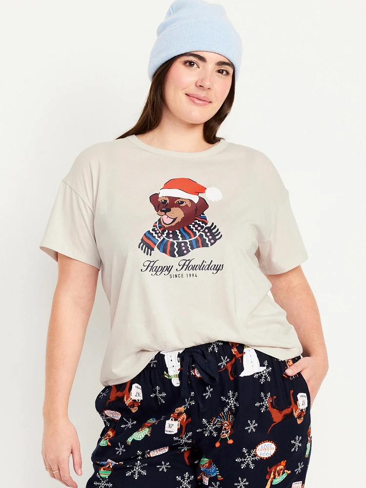 Matching Holiday-Graphic T-Shirt