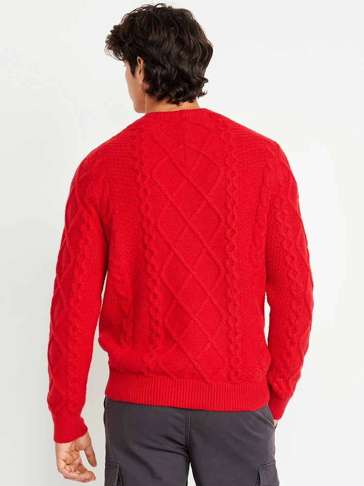 SoSoft Cable Sweater