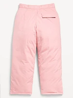 Water-Resistant Snow Pants for Girls