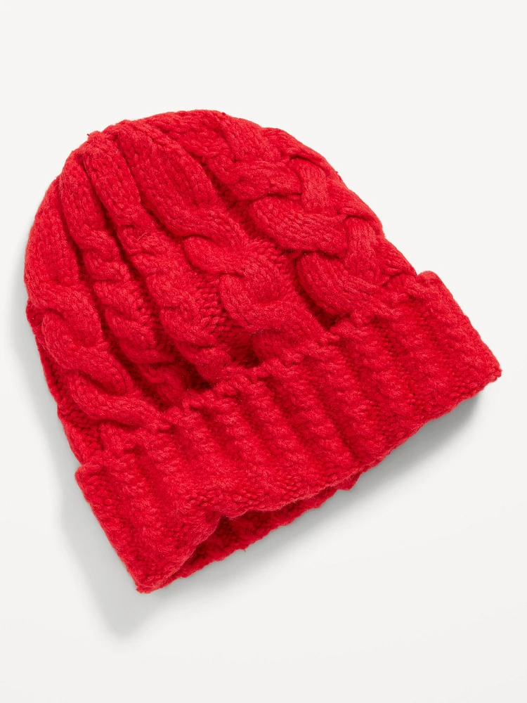 Sweater-Knit Beanie