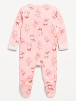 Sleep & Play 2-Way-Zip Footed One-Piece for Baby