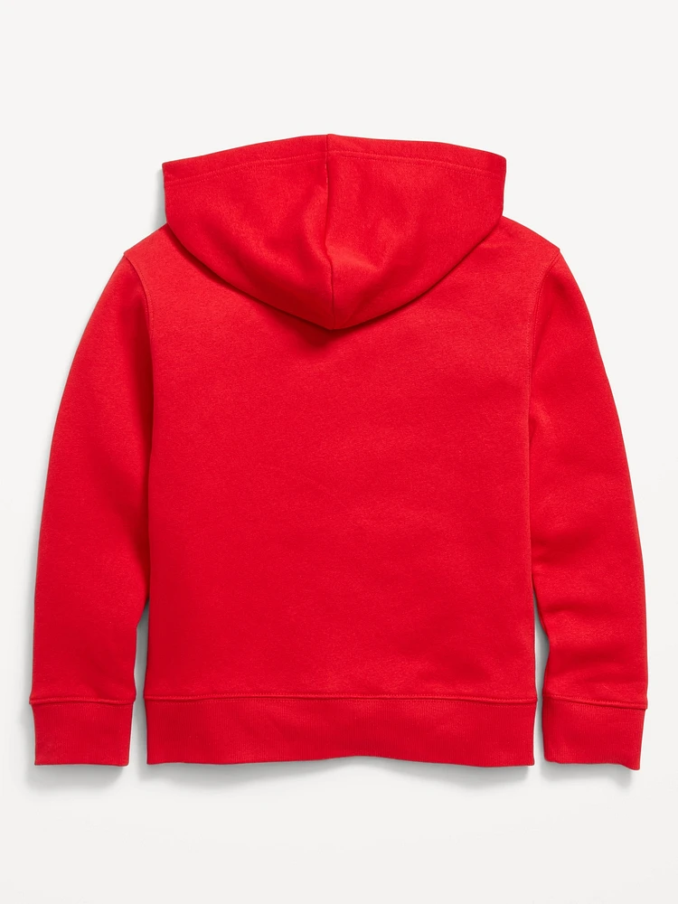 Loose Canada Logo-Graphic Pullover Hoodie for Boys